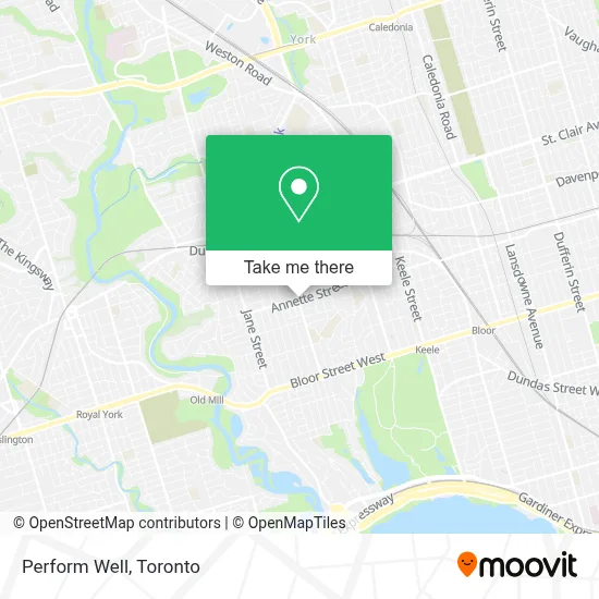 Perform Well map
