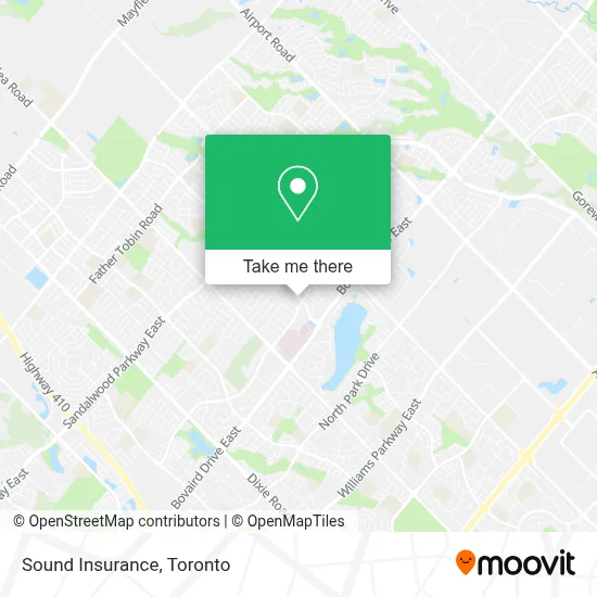 Sound Insurance map