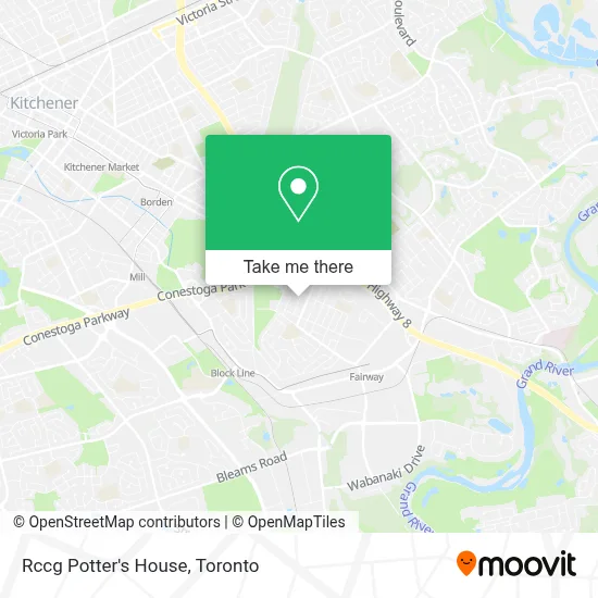 Rccg Potter's House map