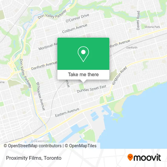 Proximity Films map