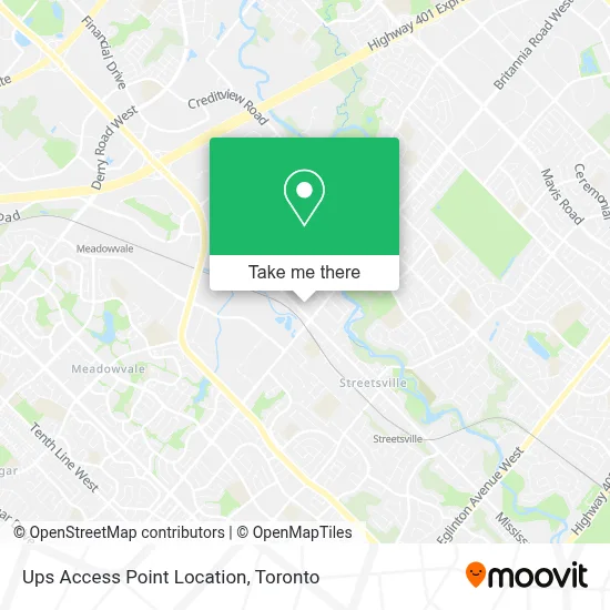 Ups Access Point Location plan