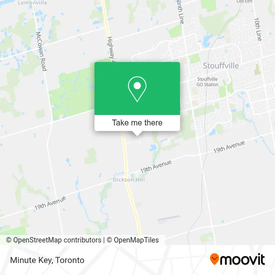 Minute Key map