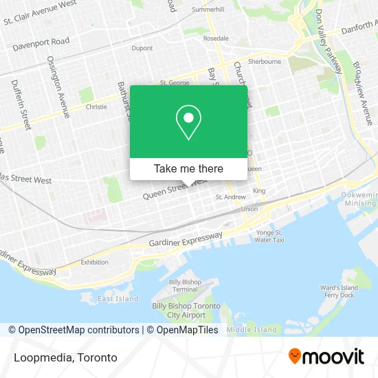 Loopmedia map