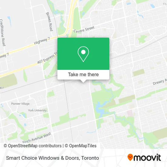 Smart Choice Windows & Doors map
