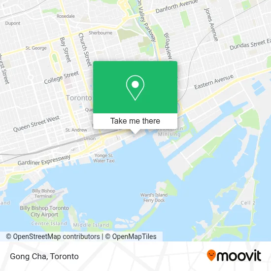 Gong Cha map