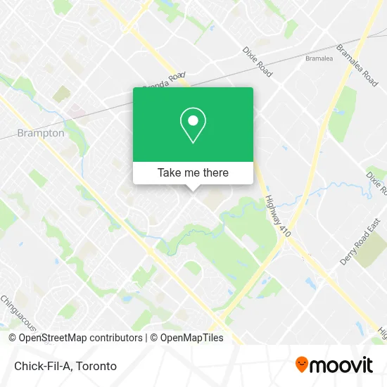 Chick-Fil-A map