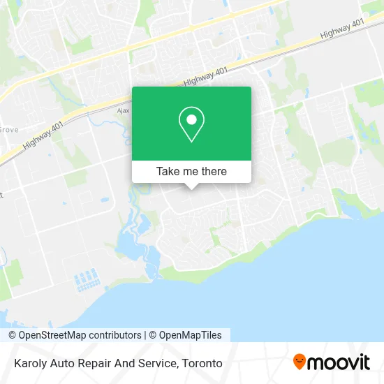 Karoly Auto Repair And Service map