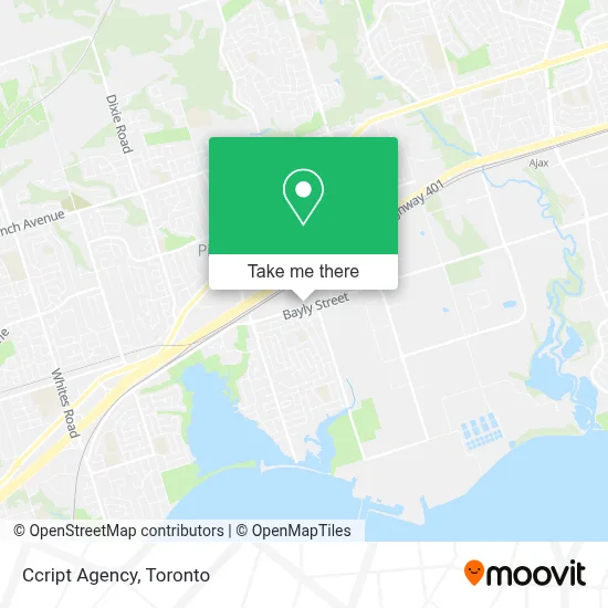 Ccript Agency map