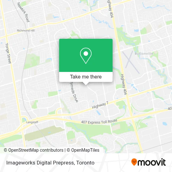 Imageworks Digital Prepress map