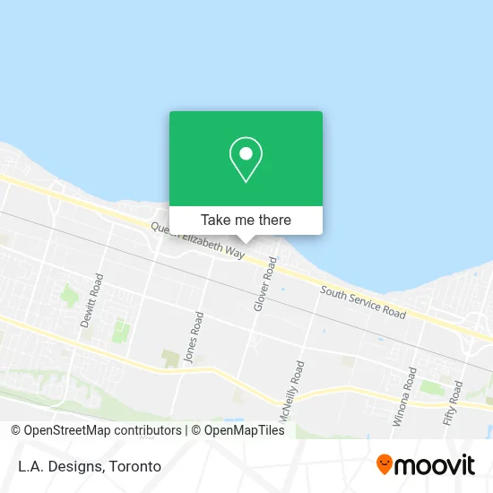 L.A. Designs map