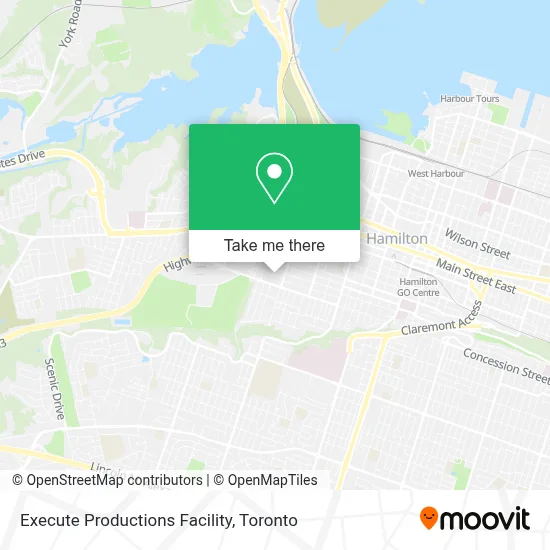 Execute Productions Facility map
