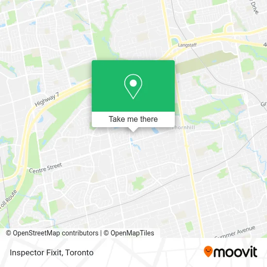 Inspector Fixit plan