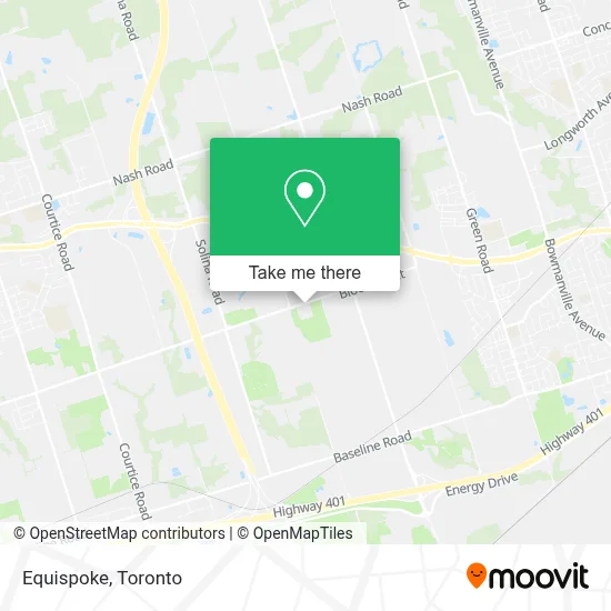 Equispoke map