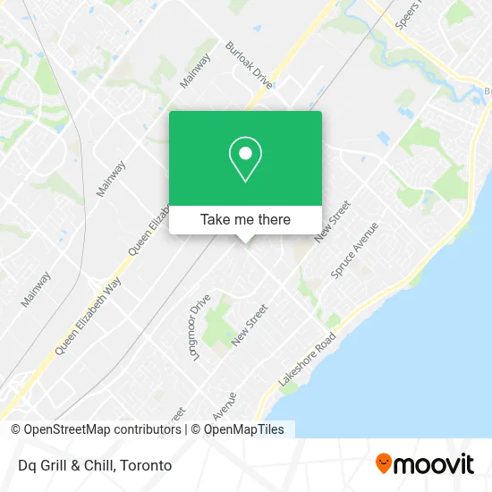 Dq Grill & Chill map