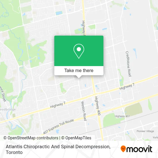 Atlantis Chiropractic And Spinal Decompression map