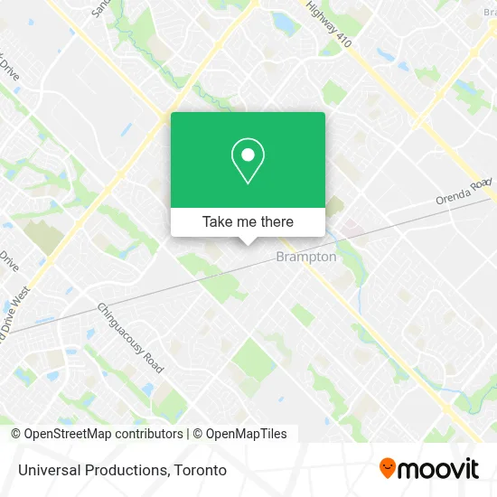 Universal Productions map