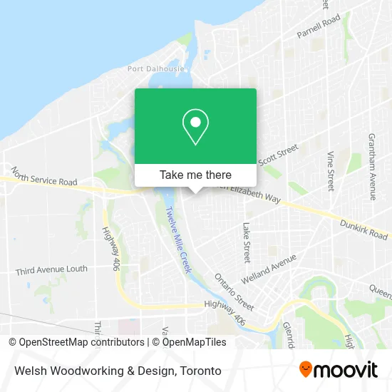Welsh Woodworking & Design map