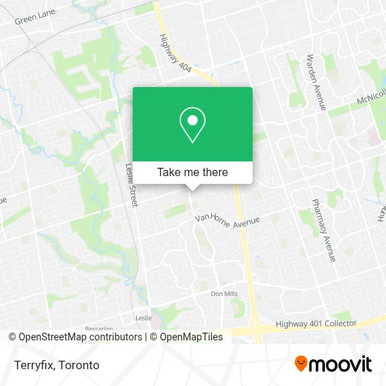 Terryfix map