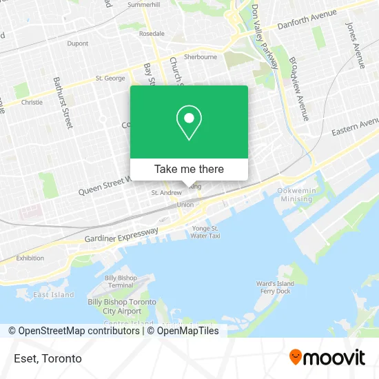 Eset map