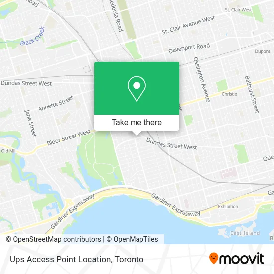 Ups Access Point Location plan