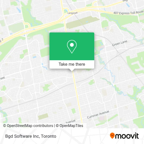 Bgd Software Inc map