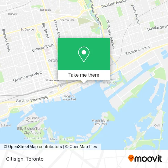 Citisign map