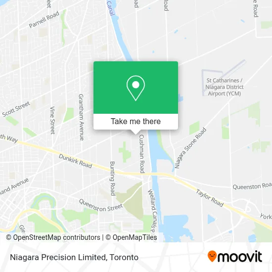 Niagara Precision Limited map
