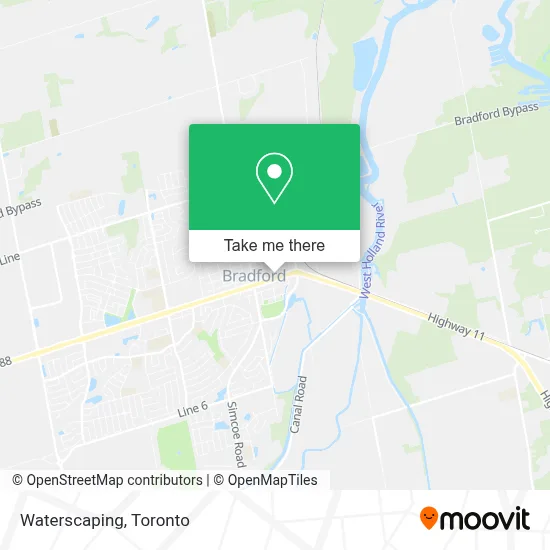Waterscaping map