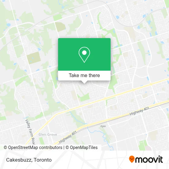 Cakesbuzz map