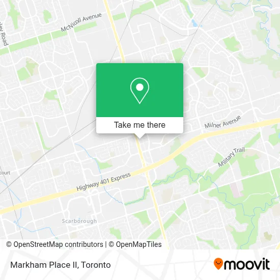 Markham Place II map