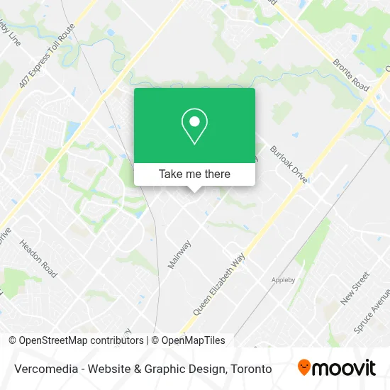 Vercomedia - Website & Graphic Design map
