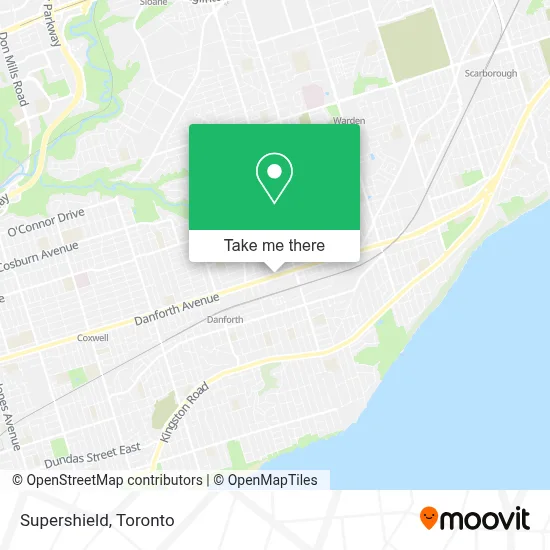 Supershield map