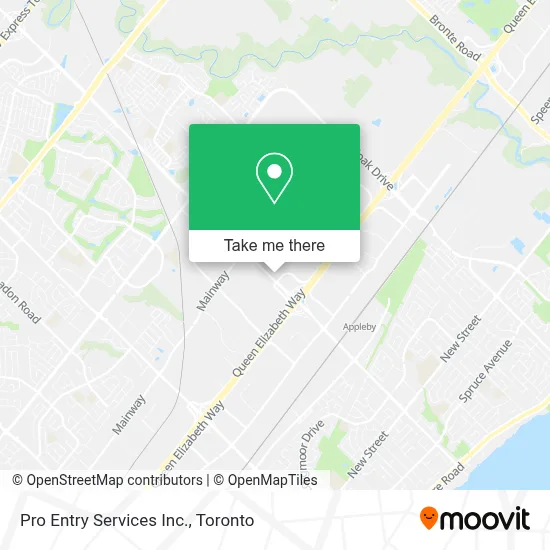 Pro Entry Services Inc. map