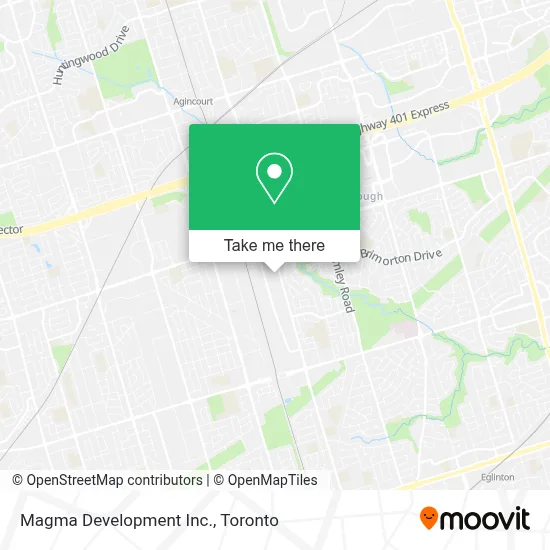 Magma Development Inc. map