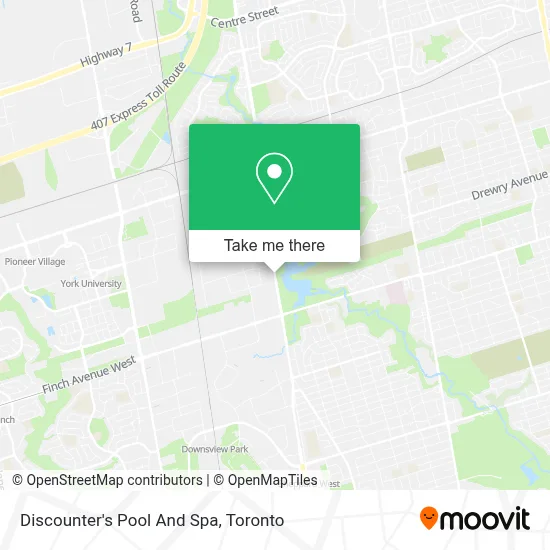 Discounter's Pool And Spa map