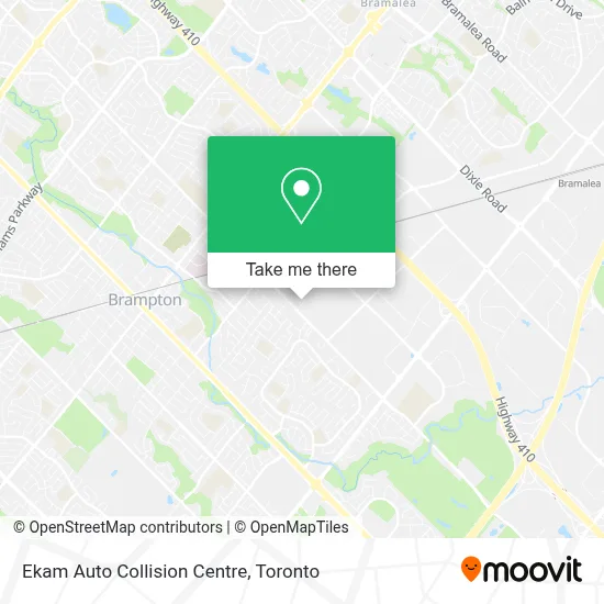 Ekam Auto Collision Centre map