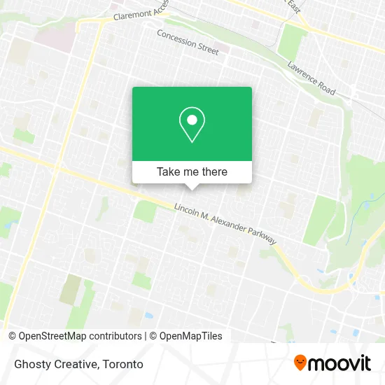 Ghosty Creative map