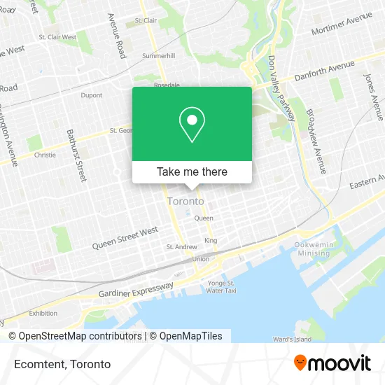 Ecomtent map