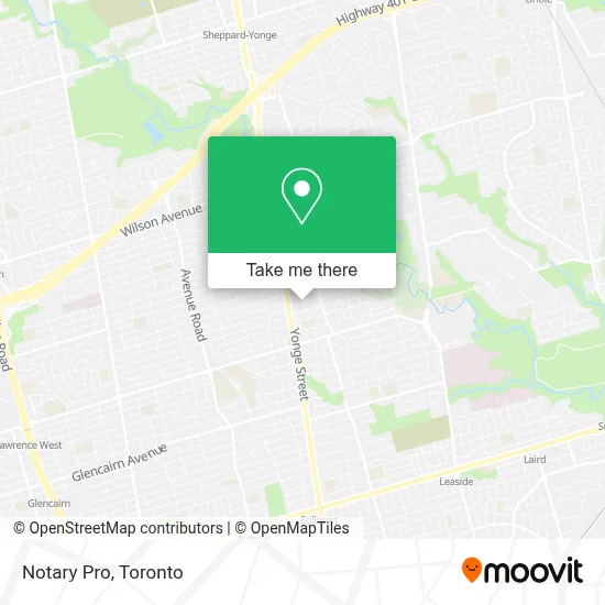 Notary Pro map