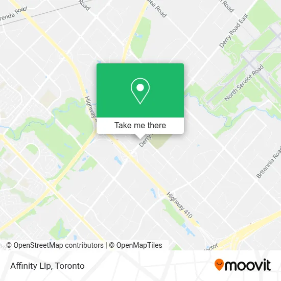 Affinity Llp map