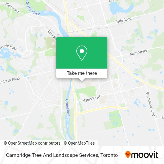 Cambridge Tree And Landscape Services map