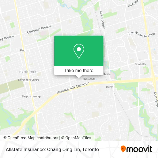 Allstate Insurance: Chang Qing Lin map