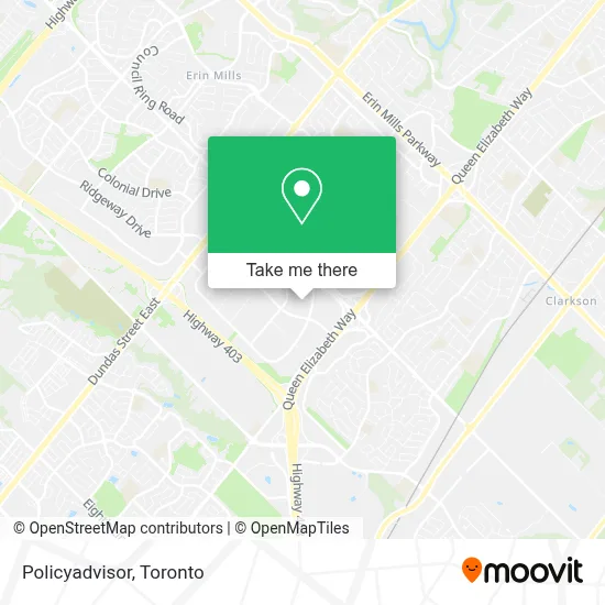Policyadvisor map