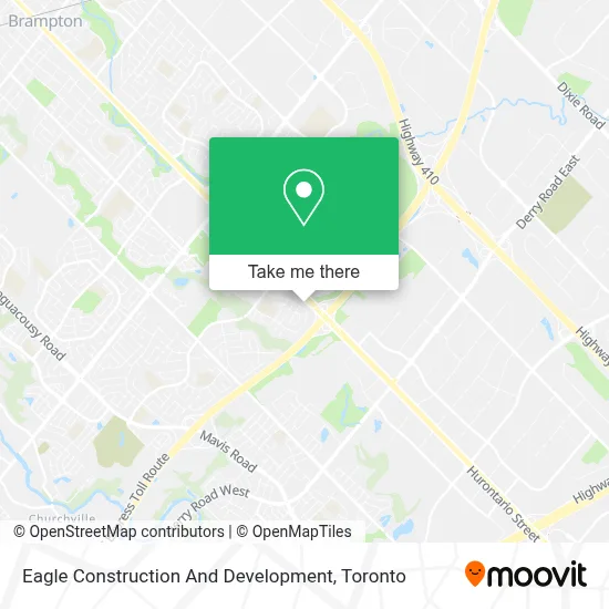 Eagle Construction And Development map