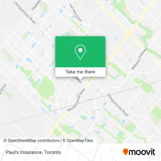 Paul's Insurance map