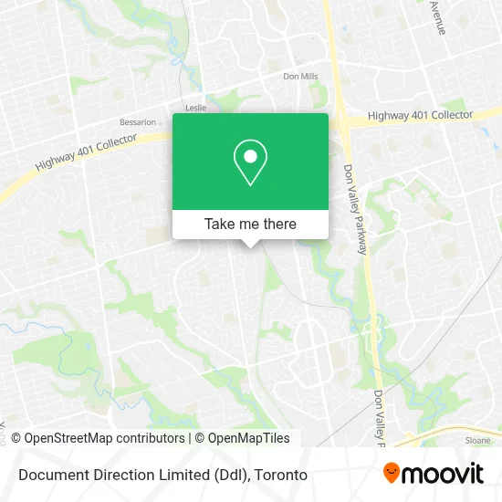 Document Direction Limited (Ddl) map