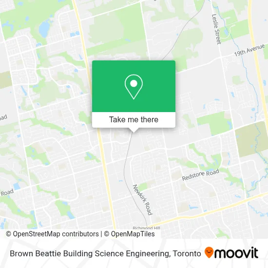 Brown Beattie Building Science Engineering map