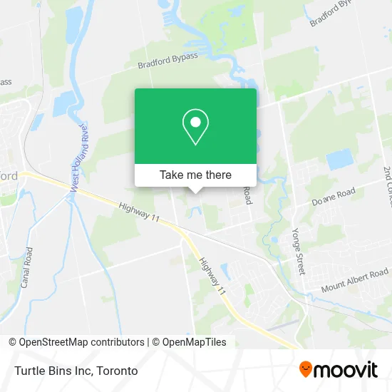 Turtle Bins Inc map