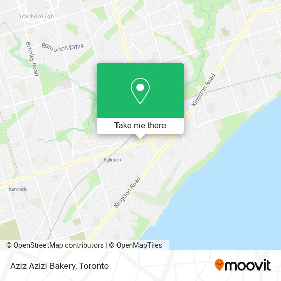 Aziz Azizi Bakery map