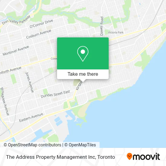 The Address Property Management Inc map